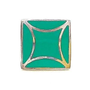 Genuine Vintage Turquoise Cabochon Ring